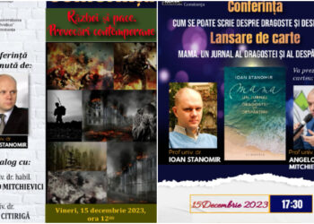 Dublu eveniment la Biblioteca Județeană Constanța, cu profesorul universitar Ioan Stanomir ca invitat