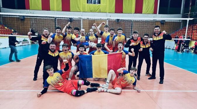 Rezultat extraordinar! Echipa națională de volei masculin U18, calificată la Campionatul European