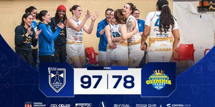 O nouă victorie pentru baschetbalistele de la CSM Constanța