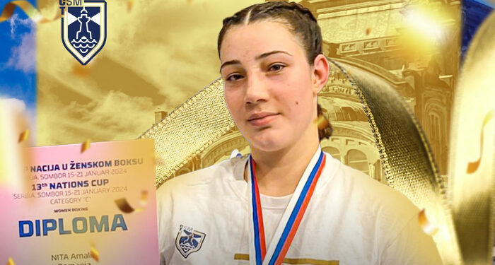 Amalia Niță (CSM Constanța) a câștigat turneul de box „Nations Cup” din Serbia