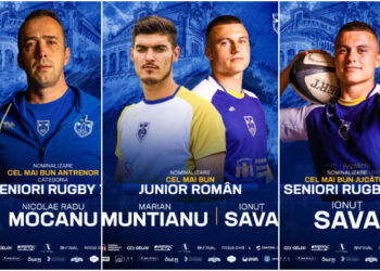 Nominalizări pentru CSM Constanța la „Superlativele din rugbyul românesc”!