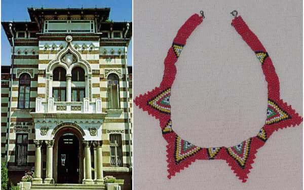 ”Zgărdan cu colți” din Maramureș, expus la Muzeul de Artă Populară Constanța