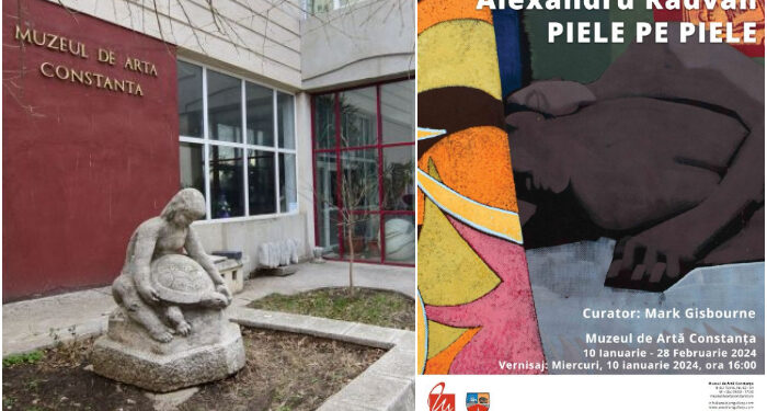 Expoziția de picturi și desene ”PIELE PE PIELE” semnată Alexandru Rădvan, la Muzeul de Artă Constanța