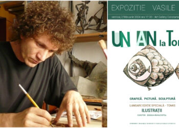 Revista TOMIS și artistul Vasile Filip, dublu eveniment la Art Gallery din Tomis Mall
