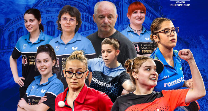 Echipa de tenis de masă a CSM Constanța joacă un nou meci de cupă europeană