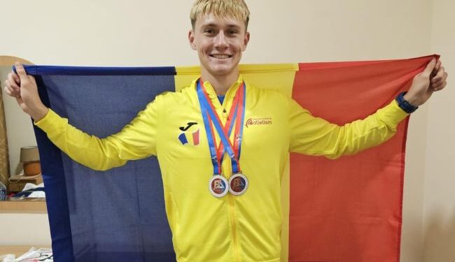 Atletul Alin Mihai Șavlovschi (CS Medgidia) este vicecampion balcanic!