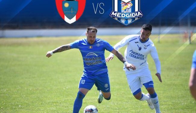Echipa de fotbal a CS Medgidia joacă în deplasare, sâmbăta aceasta