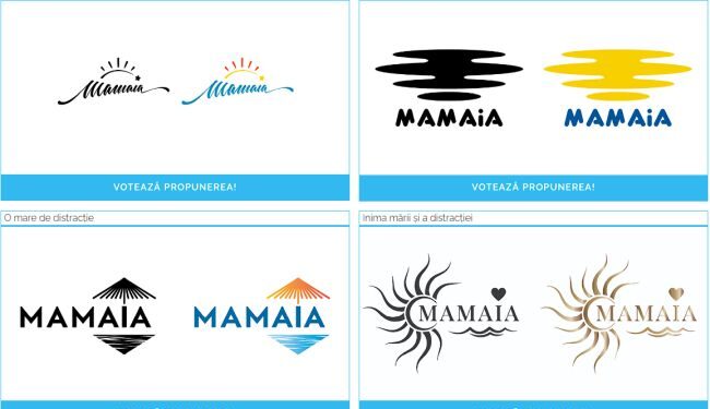 Care propunere de logo al stațiunii Mamaia vă place? Votați până pe 4 martie!