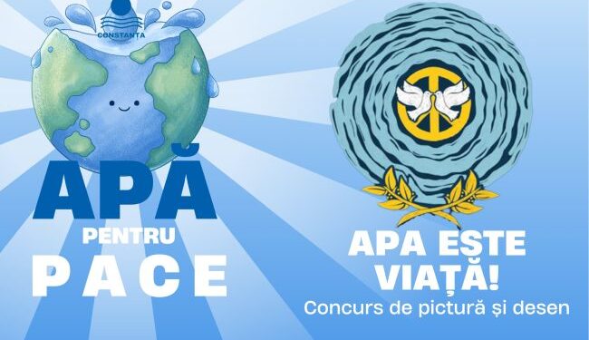 RAJA Constanța lansează concursul de pictură și desen “Apa este viață!”