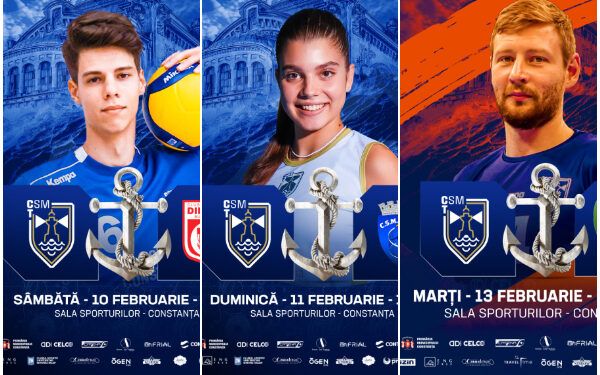 Săptămână plină de evenimente pentru sportivii CSM Constanța