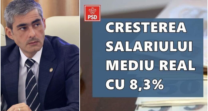 Lungoci (PSD): Câștigul salarial mediu net în România a depășit 1.000 de euro net