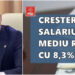 Lungoci (PSD): Câștigul salarial mediu net în România a depășit 1.000 de euro net
