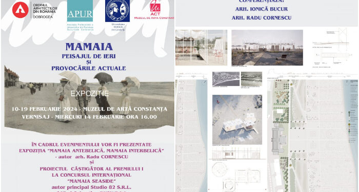 MAMAIA – PEISAJUL DE IERI ȘI PROVOCĂRILE ACTUALE, expoziție marca Radu Cornescu la Muzeul de Artă Constanța