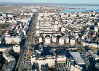 Procesiune religioasă de Sf. Haralambie pe bulevardul Tomis, sâmbătă, 10 februarie