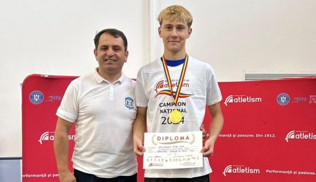 Atletul Alin Mihai Șavlovschi (CS Medgidia) este Campion Național la 1500 metri