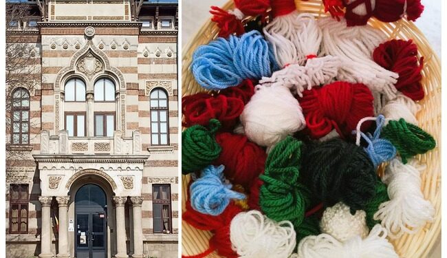 Ateliere de confecționat păpuși din fire colorate, la Muzeul de Artă Populară