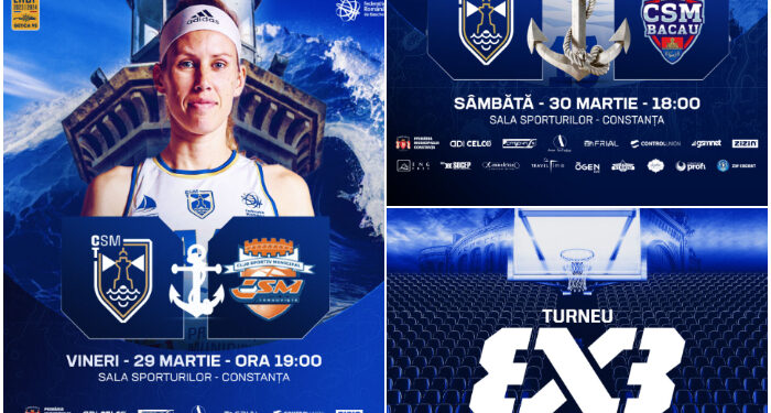 Final de săptămână plin de evenimente pentru sportivii CSM Constanța!
