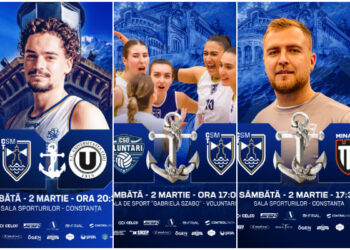 Weekend plin de evenimente pentru sportivii de la CSM Constanța