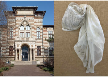 Maramă tătărească de TEZAUR, expusă la Muzeul de Artă Populară Constanța