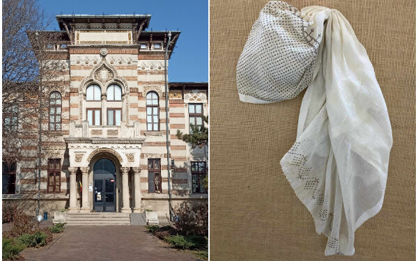Maramă tătărească de TEZAUR, expusă la Muzeul de Artă Populară Constanța