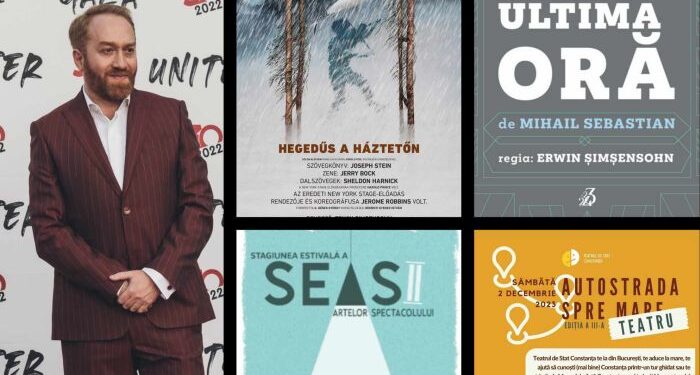 Erwin Șimșensohn, directorul Teatrului de Stat Constanța, nominalizat la GALA PREMIILOR RADIO ROMÂNIA CULTURAL!