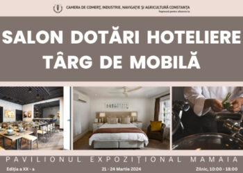 S-a deschis Salonul de Dotări Hoteliere, la Pavilionul Expozițional Mamaia, 21 – 24 martie 2024
