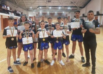 Marius Ionuț Bucur și Andrei Robert Timofte (CS Medgidia), campioni naționali la Kickboxing pe tatami!