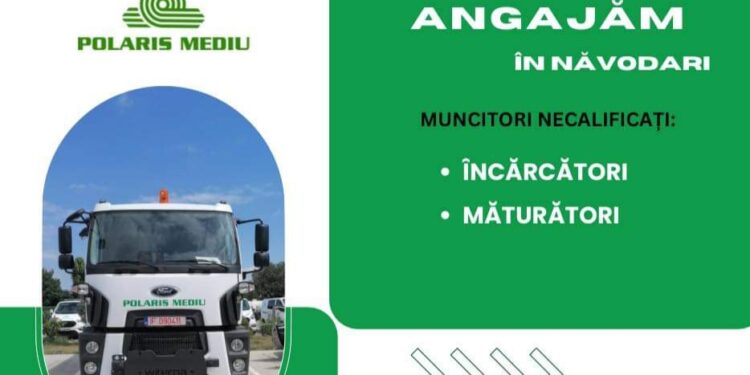 Oportunitate de angajare la Polaris, pentru punctul de lucru din Năvodari