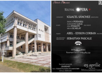 Eveniment caritabil la Biblioteca Județeană Constanța: Recital OPERA+