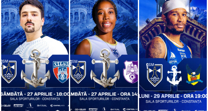 Weekend plin de evenimente pentru sportivii de la CSM Constanța