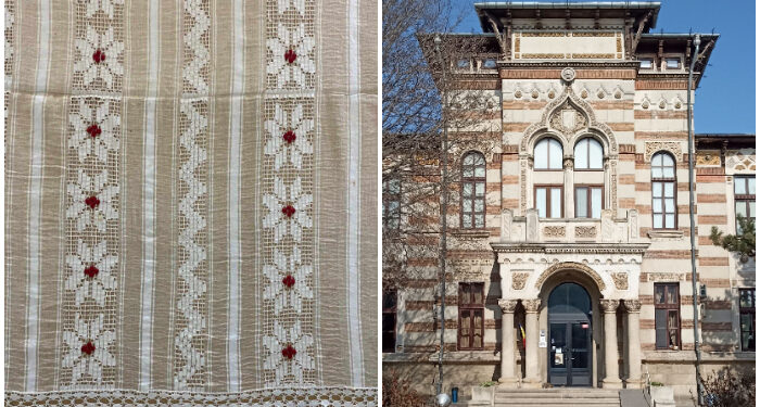 Exponatul săptămânii la Muzeul de Artă Populară Constanța: „Cearceaf din Dobrogea”