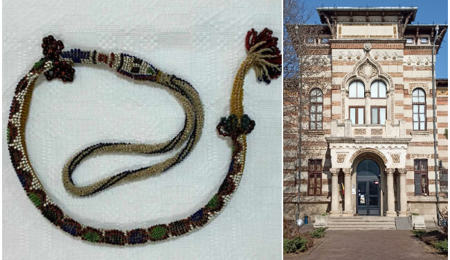 Exponatul săptămânii la Muzeul de Artă Populară: „Șarpe din mărgele”, specific comunității aromâne