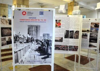 „CONSTANȚA ANILOR ’60, ’70, ’80 – DEMOLĂRI, REALIZĂRI ARHITECTURALE Șl URBANISTICE” – Un impresionant foto-documentar, la Biblioteca Județeană Constanța