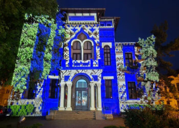 Cazinoul, trei muzee din Constanța și Comandamentul Flotei, iluminate spectaculos timp de o lună de zile