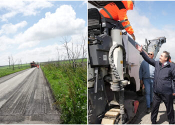 Mihai Lupu: Drumul județean Topraisar – Biruința va fi gata în aproximativ o lună de zile