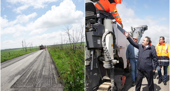 Mihai Lupu: Drumul județean Topraisar – Biruința va fi gata în aproximativ o lună de zile