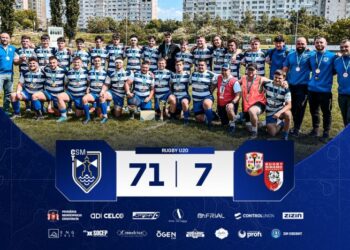 Medalii de bronz pentru rugbyștii de la CSM Constanța U20!