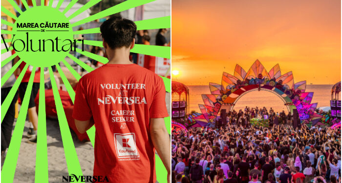 NEVERSEA caută peste 1000 de voluntari pentru cea de-a șasea ediție de festival care va avea loc între 4-7 iulie la Constanța