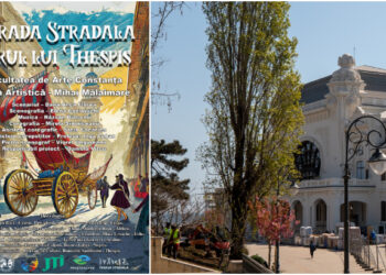 Zilele Constanței 2024. CARUL LUI THESPIS – paradă stradală la Cazino și pe strada Ștefan cel Mare