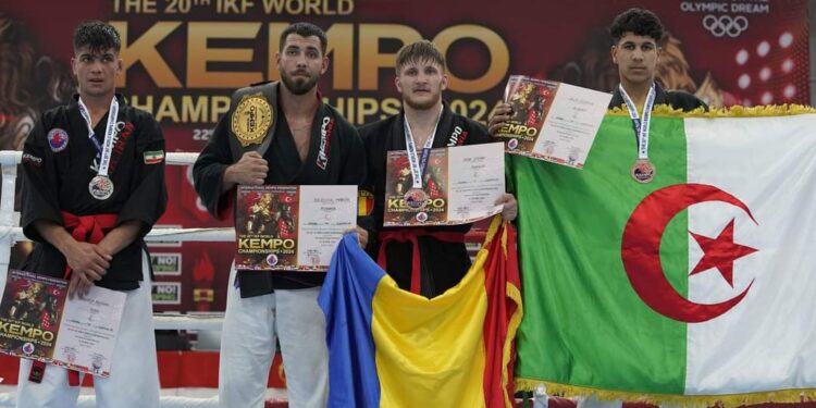 Ștefan Orza (CSM Constanța) este CAMPION MONDIAL LA KEMPO,  categoria 75kg!