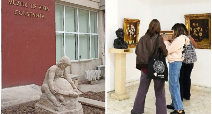 Studenții și masteranzii de la Facultatea de Arte UOC redescoperă Muzeul de Artă Constanța, în cadrul festivalului „Primăvara Artelor”