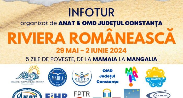 Litoralul va fi vizitat de peste 300 agenți de turism și jurnaliști, în mega-infotripul organizat de ANAT, OMD Județul Constanța și patronatele din industrie