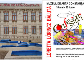 CONFESIUNI, Spectaculoasă expoziție semnată Loretta Lörincz Băluță, la Muzeul de Artă Constanța