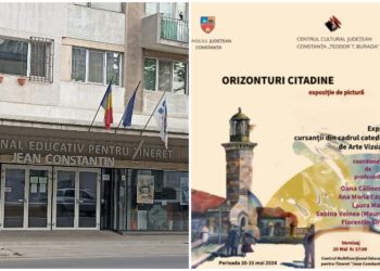 „Orizonturi citadine”, expoziție de pictură dedicată Zilelor Constanței, la Centrul Jean Constantin