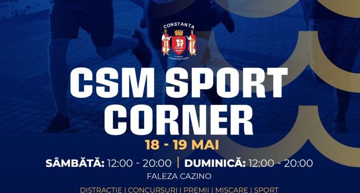Sport, mișcare și distracție la CSM SPORT CORNER, de ZILELE CONSTANȚEI