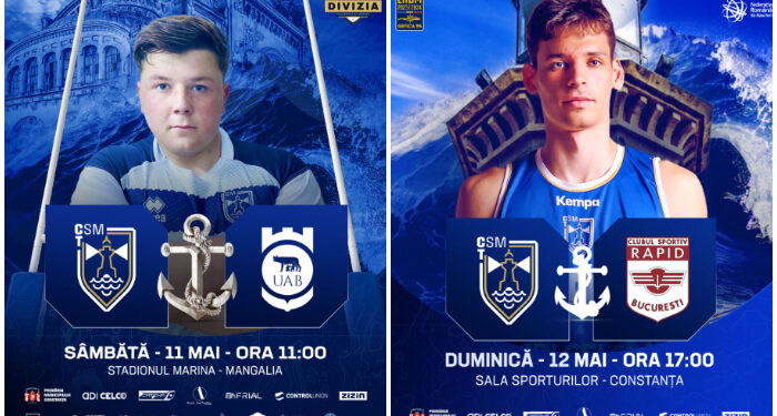 Săptămână plină de evenimente pentru sportivii CSM Constanța