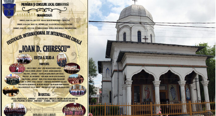 Festivalul Internațional de Interpretare Corală IOAN D. CHIRESCU, 18 – 19 mai, la Cernavodă