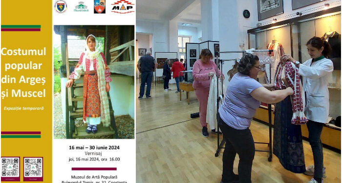Expoziția „Costumul popular din Argeș și Muscel” la Muzeul de Artă Populară Constanța