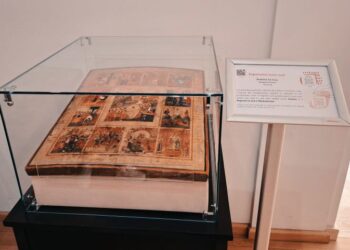 „Învierea lui Iisus” – Icoană în stil post-bizantin, expusă la Muzeul de Artă Tulcea