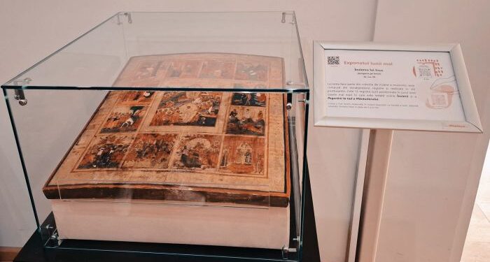 „Învierea lui Iisus” – Icoană în stil post-bizantin, expusă la Muzeul de Artă Tulcea